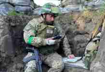Exceptional Ukrainian Professor teaches students through virtual class right from battleground Ukranian Professor Fedir Shandor