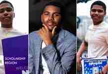 17-year-old exceptional boy wins over $1.5m scholarship to study in any US university Omarion Ikaika Calloway of New York University
