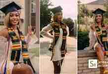 Young African Lady who won over $1m scholarship award to US university has graduated as among top 10 in her set Somiah Aseda of University of Houston