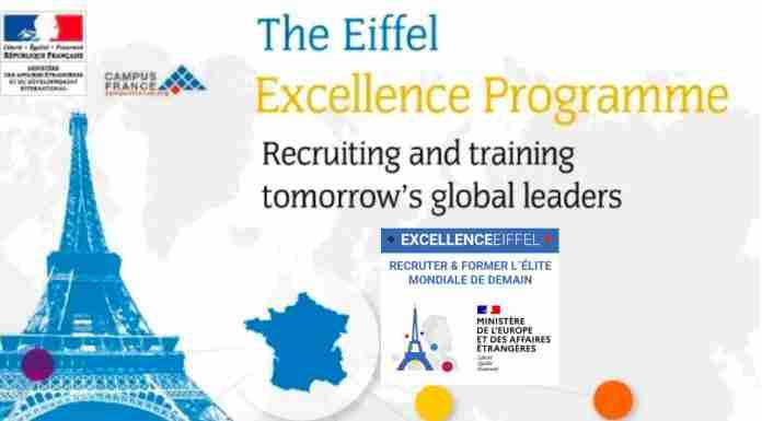 2026 France Government Eiffel Scholarship Program | Fully Funded France Government Eiffel Scholarship Program for International Students