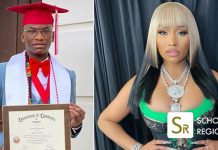 20-year-old boy who won Nicki Minaj’s scholarship bags university degree with good grade, celebrates achievements