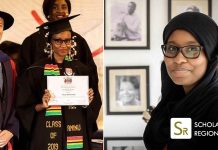 22-year-old Nigerian Lady wins big at UK university, bags both degree and masters in computer science with 100% score 22-year-old Hauwa Ibrahim wins big at UK universities, bags both degree and masters in computer science with 100% score