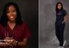 Brilliant Nigerian Lady goes back to school to study Medicine after earning a degree in Physiology, graduates with 10 distinctions Brilliant Nigerian Okoka Ellie M goes back to school to study Medicine after earning a degree in Physiology, graduates with 10 distinctions