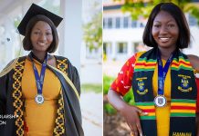 Young African lady who wrote WAEC three times finally graduates from university, scores 96% to emerge best graduating student Hannah Ayamba who wrote WAEC three times finally graduates from university, scores 96% to emerge best graduating student