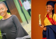 Brilliant Lady bags Microbiology degree with 4.84 first-class, wins best graduating student award Bukola Ademujimi bags Microbiology degree with 4.84 first-class, wins best graduating student award