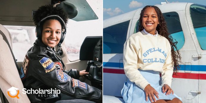 Kamora Freeland makes history as the youngest black female pilot in the US