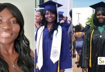 Young Nigerian Lady whose Lecturer told her she is not good enough proves him wrong, bags 3 degrees at US university Shodiya Kafayat whose Lecturer told her she is not good enough proves him wrong, bags 3 degrees at US university
