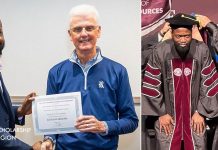 Brilliant African man earns 100% grade PhD at US university, celebrates success Brilliant African man earns 100% grade PhD at US university, Alhassan Ibrahim celebrates success