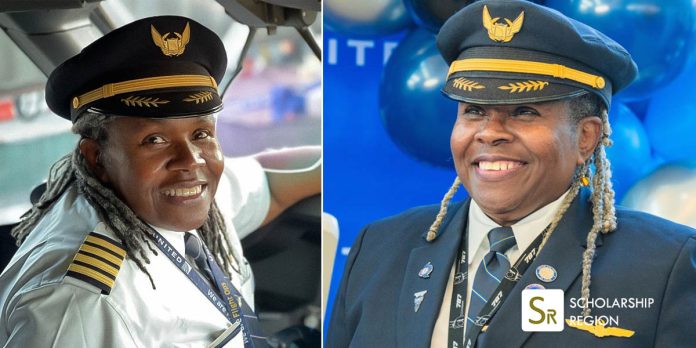 64-year-old woman who made history as first black female pilot in the US Air Force Captain Theresa M. Claiborne retires after 43 years of flying