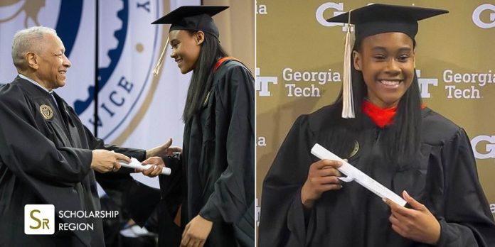 Young Lady bags masters degree at US university, Deanna Yancey receives her diploma from her grandfather who sets record at the school in 1964
