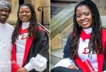 Brilliant Nigerian woman bags masters, PhD within 7 years at UK university, celebrates unique achievements Brilliant Nigerian woman bags masters, PhD within 7 years at UK university, Dotun Ayeni celebrates unique achievements