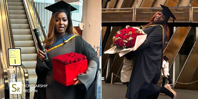 Brilliant Nigerian Lady bags masters degree at UK university, Sophia Otikpa graduates with outstanding distinction at UK university