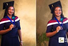 Brilliant Nigerian Lady bags bachelors degree in International Law with first-class, celebrates achievement Brilliant Nigerian Lady bags bachelors degree in International Law with first-class, Oluwabusayomi Adesioye celebrates achievement