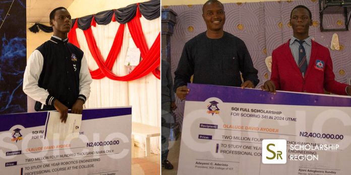 David Ayodeji wins ₦2.4m scholarship after scoring 341 in JAMB