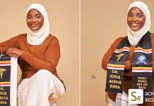 Brilliant Nigerian lady graduates as a Doctor with 9 distinctions, wins 10 awards as overall best graduating student Idris Aisha Sima graduates as a Doctor with 9 distinctions, wins 10 awards as overall best graduating student