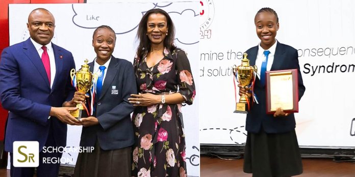 Tehilah Isimah beats 10000 contestants to emerge winner of UBA essay competition, wins ₦7.5million scholarship to university
