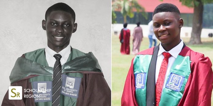 Osaze Ogedegbe bags bags bachelors degree with 4.87 first class, celebrates achievements