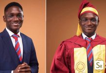 Young Nigerian man bags bachelors degree in Law with 4.62 first-class, wins best student award , Joshua Adeyeye bags bachelors degree in Law with 4.62 first-class, wins best student award