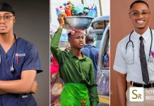 Young African man who sold sachet water to sponsor education finally achieves dream of becoming a Nurse Qwasi Sunday who sold sachet water to sponsor education finally achieves dream of becoming a Nurse