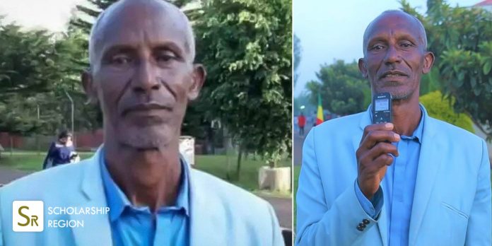 Tadesse Ghichile returns to high school to fulfill his dream of becoming a Medical Doctor
