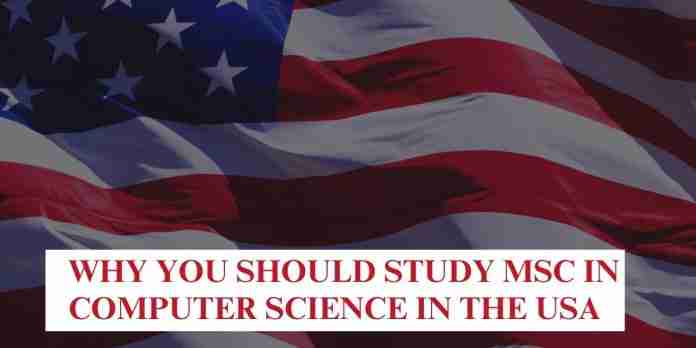Study Masters in Computer Science in the US