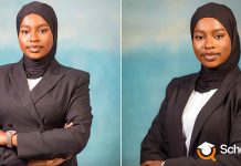 Brilliant Nigerian Lady bags first-class degree in Law after studying for 7 years instead of 5, wins best student award Aisha Suleiman Muhammed bags first-class degree in Law after studying for 7 years instead of 5, wins best student award