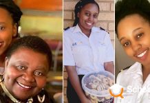 Mother celebrates as daughter becomes pilot using money made from home-made biscuits Tshepang Ralehoko's mother celebrates as she becomes pilot using money made from home-made biscuits