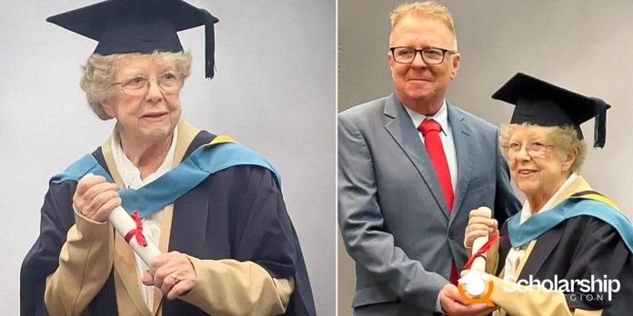 81-year-old woman with cancer defies odds to earn bachelors degree at UK university, fulfill lifelong dream