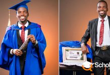 Out of 79 courses, this young man scored 72 As and graduated with a 4.91/5.00 CGPA in Engineering Jimeto Kehinde Iyanu graduates as a Civil Engineer with 4.91CGPA