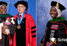 Despite having a new born baby, this Lady earns Medicine and MBA degrees with honors in the US Maryam Alausa earns Medicine and MBA degrees in the US while caring for her newborn