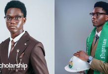 Meet Olasile Paul, FUTA’S best graduating student in Civil Engineering who earned 4.97/5.00CGPA Olasile Paul Oluwatosin emerges best graduating student at FUTA with 4.97/5.00CGPA in Civil Engineering