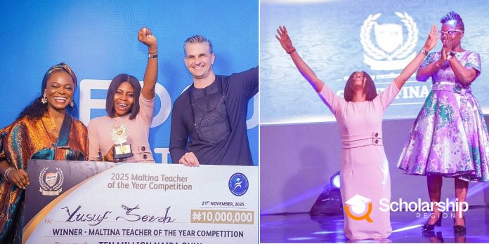 Serah Yusuf emerges winner of 2025 Maltina Teacher of the Year competition
