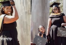 This single mother of 1 defies odds to earn masters degree, joins the 9% of black women with the degree in US Shaquana Lynn bags masters degree at US university, celebrates joining the 9% of black women with masters in US