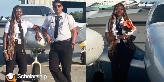 Valarie Wylly leaves her hometown to achieve her dream of becoming a pilot, earns license as a US Pilot