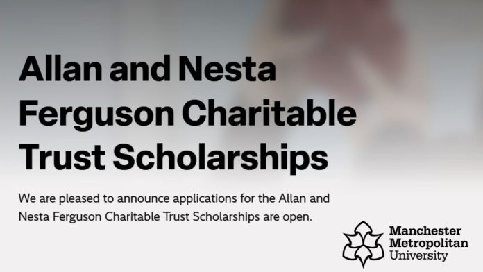 Manchester Metropolitan University Ferguson Scholarship