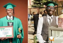 How Cyril Dambo sells popcorn in school to pay his school fees and still graduated with flying colours Cyril Dambo sells popcorn in school to pay his school fees
