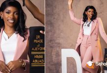 Meet Peace Ajeyomi, ABUAD’s overall best medical student who earned medicine degree with 6 distinctions Meet Peace Ajeyomi, ABUAD's overall best medical student who earned medicine degree with 6 distinctions