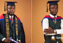 After writing JAMB four times to study Law, this man finally achieved his goal, earns the degree with honors Oyebanji Paul finally achieved his goal, earns the degree with honors