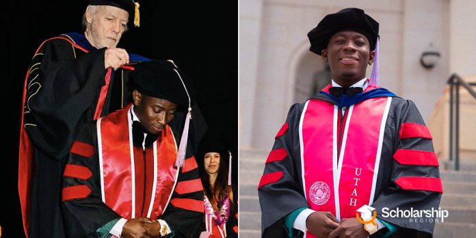 Justice Prosper Tuffour defies odds to earn PhD in the US and becomes the first graduate in his family