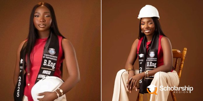 Meet Ijeoma Nwosu UNIPORT's best graduating student in Civil Engineering who earned 4.80 CGPA